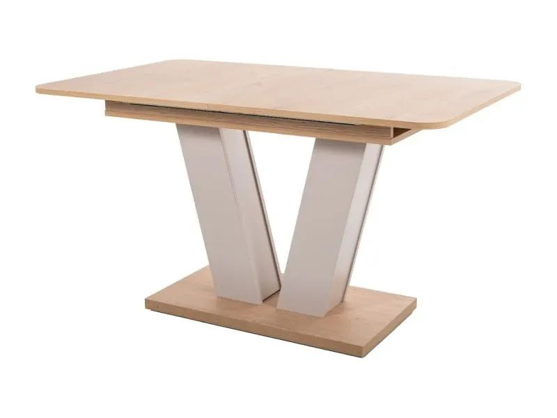 Stół rozkładany PLATON 136(176)x80 dąb cremona torro/ kaszmi 842019