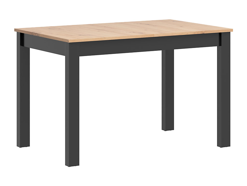 Stół rozkładany Ramen Plus Midi 120/160x75 dąb artisan/czarny 762787