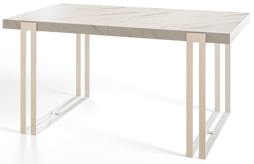Stół rozkładany ROSA 120/220X80 Marmur Bianco/biały 1058289