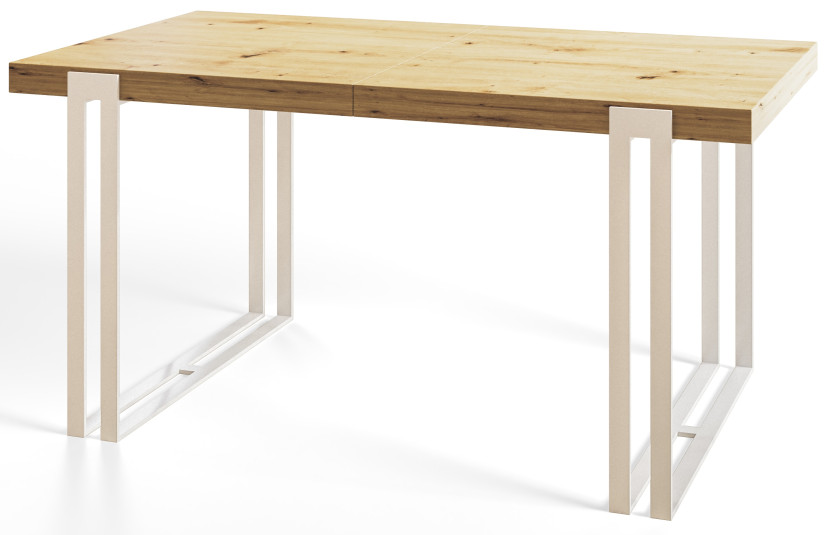 Stół rozkładany ROSA 180/280X90 Dąb Artisan/biały 1058302