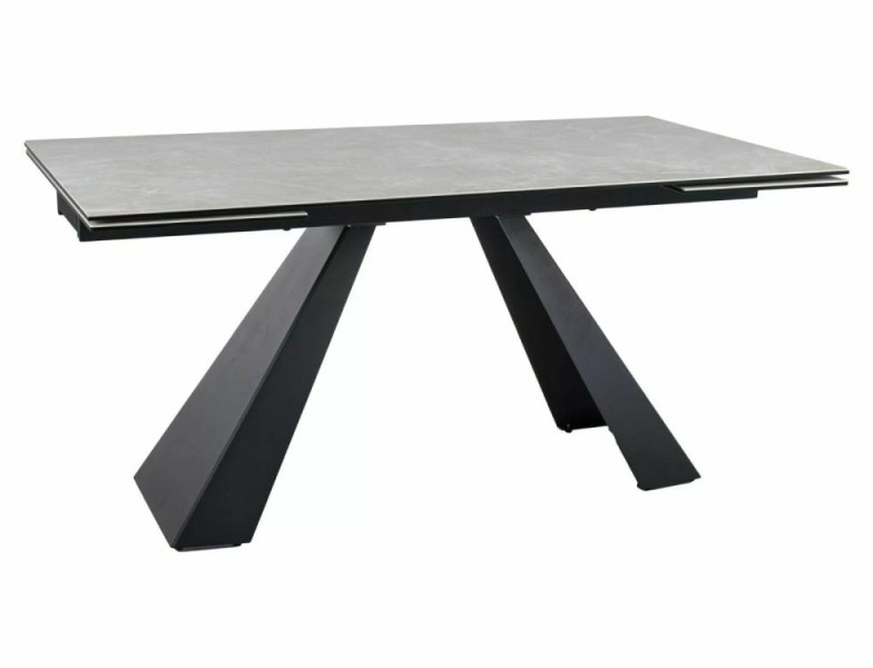 Stół rozkładany SALVADORE CERAMIC 160(240)x90 kremowy mat di 840752
