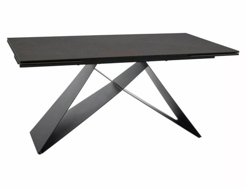 Stół rozkładany WESTIN CERAMIC 160(240)x90 brązowy mat ossid 840718