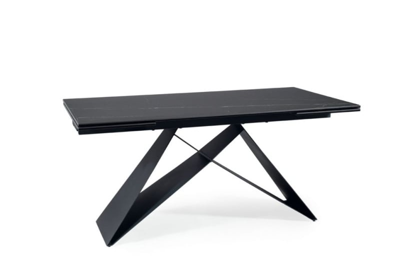 Stół rozkładany WESTIN CERAMIC 160(240)x90 czarny sahara noi 851056