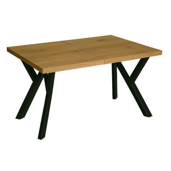 Stół rozsuwany 80 x 140/240cm blat 3,6cm Dąb Craft 1020051