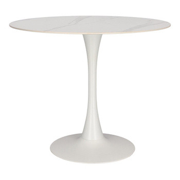 Stół Simplet Skinny Premium Stone White okrągły 63476