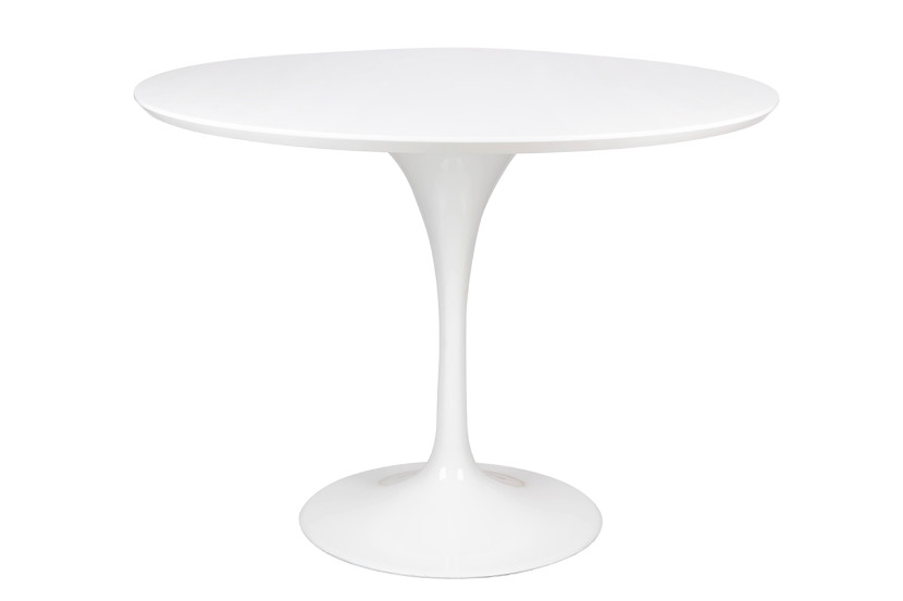 Stół TULIP PREMIUM 100 biały - MDF, metal 160733