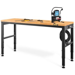 Stół warsztatowy roboczy stolarski roboczy montażowy blat roboczy 122x61cm 813775 Stół warsztatowy roboczy stolarski roboczy montażowy blat roboczy 122x61cm 813775