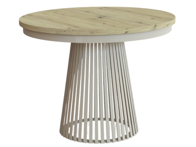 Stół z lamelami rozkładany 100-180 cm DAST DĄB ARTISAN 687905