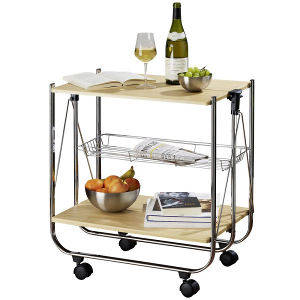 Stolik barowy na kółkach DELUXE DINETT, WENKO 96068