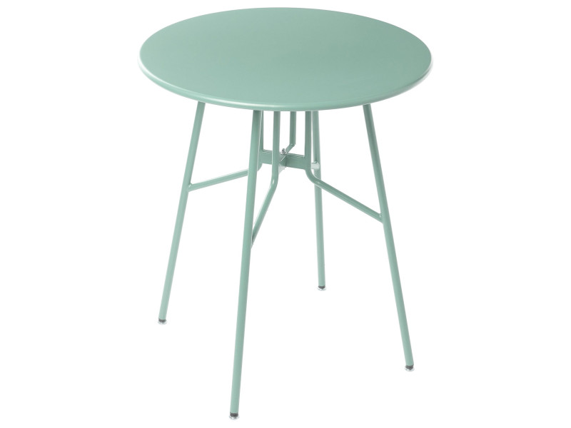Stolik bistro TALTAL 64 cm Metal Jasnozielony 727572