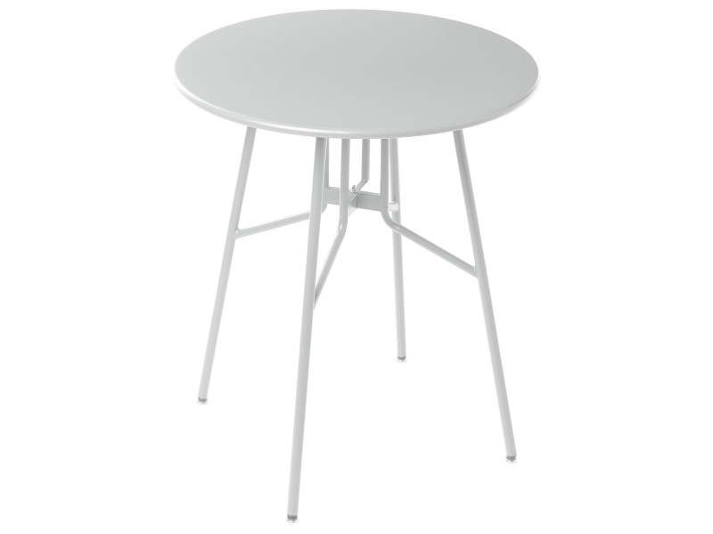 Stolik bistro TALTAL 64 cm Metal Szary 727567
