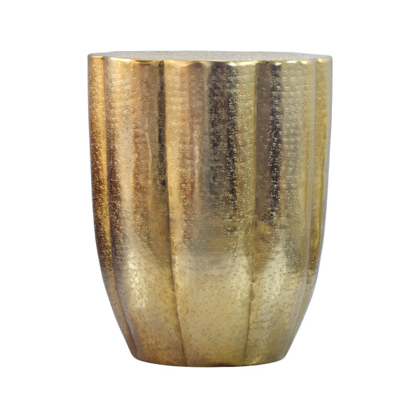 Stolik boczny aluminiowy, dekoracyjny, metalowy, pomocniczy, sofowy, mały 965207