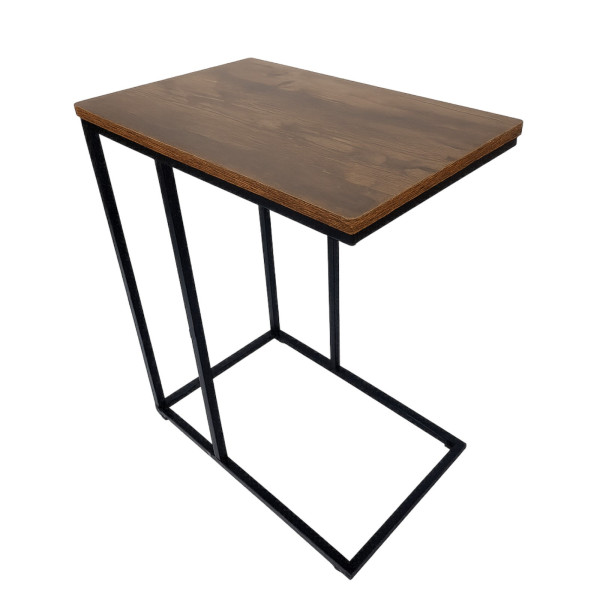 Stolik ciemny brąz nocny loft do sypialni,salonu BEGRYF 50x35x60 731855