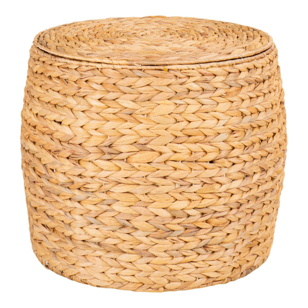 STOLIK Delia naturalny ZE SCHOWKIEM z hiacyntu wodnego 661356