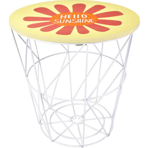 Stolik dziecięcy z funkcją schowka, Ø 30 cm 608073