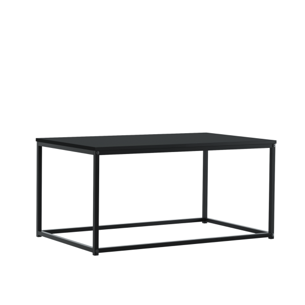 Stolik Kawowy 100cm Loft ONE FURNITURE Laminat Czarny 202558