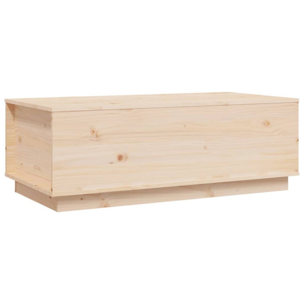 Stolik kawowy, 100x50x35 cm, lite drewno sosnowe 731708