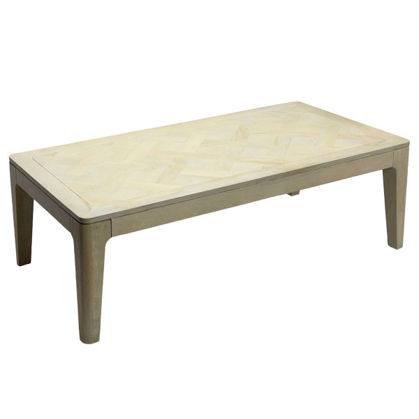 Stolik kawowy 120cm lite drewno prostokątny stolik pod sofę stolik salonu 965260