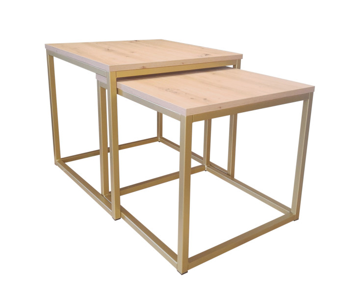 Stolik kawowy 2W1 dąb craft po 147014