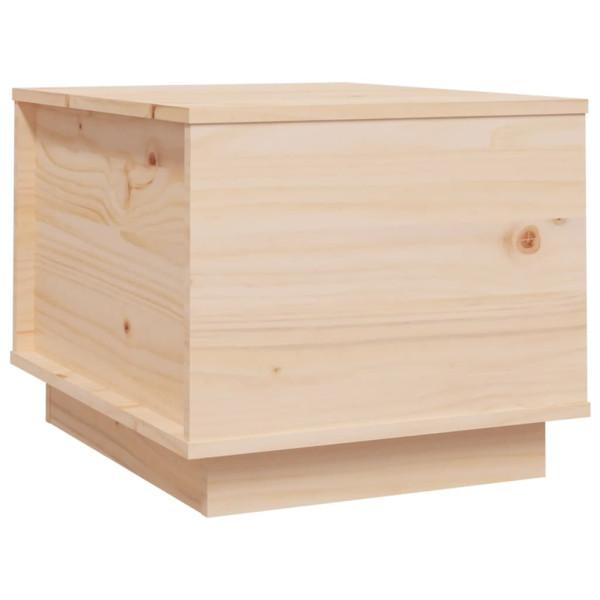 Stolik kawowy, 40x50x35 cm, lite drewno sosnowe 731786