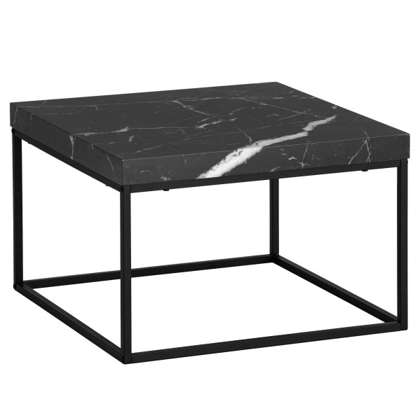Stolik Kawowy 60x60x38 cm Metal Nogi Nowoczesny Stolik do Salonu 710779