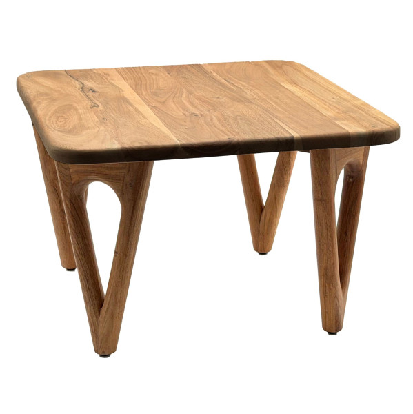 Stolik kawowy akacja lite drewno, pod sofę, do salonu, lounge, styl wiejski 965197
