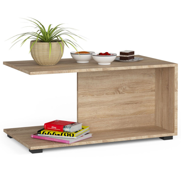 Stolik kawowy AKORD MARGO Dąb Sonoma 90 cm 90x50x45 cm 303357