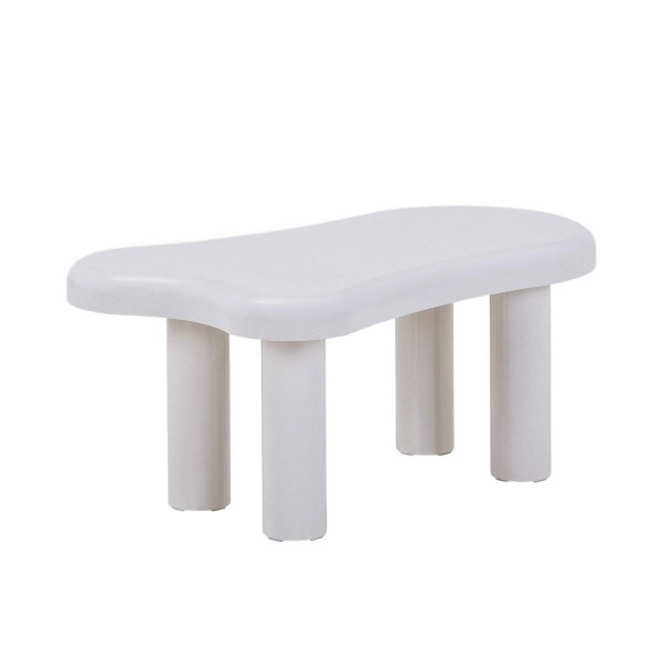 Stolik kawowy ALTO lakierowany szary 100x60x45 cm HOMLA 955585