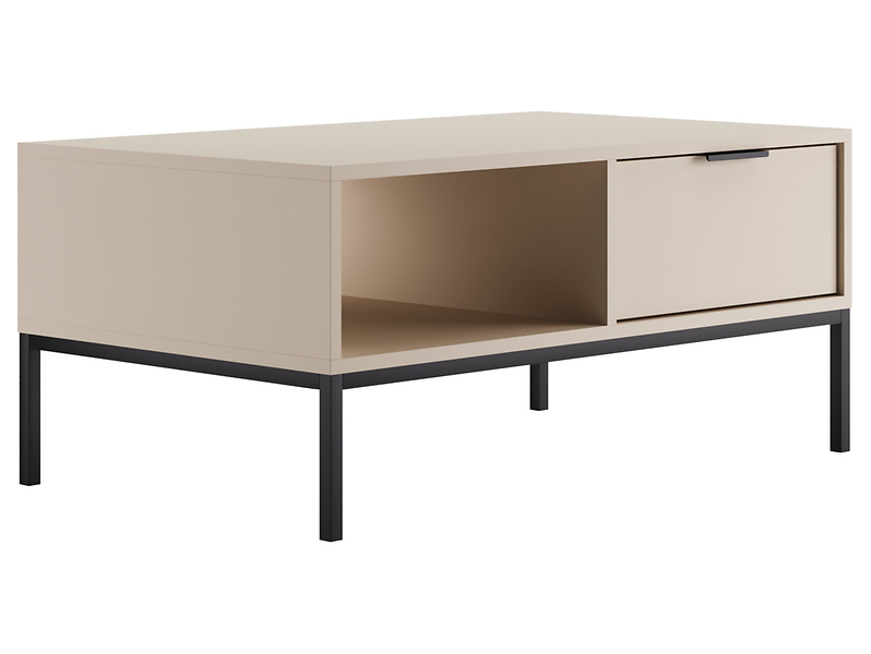 Stolik kawowy Austin 100 cm kaszmir/czarny 354836