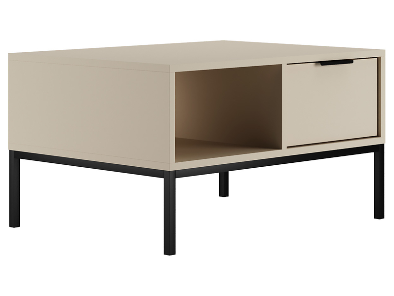 Stolik kawowy Austin 80 cm kaszmir/czarny 354840