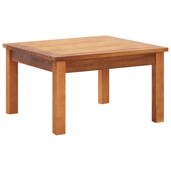 Stolik kawowy Brąz 60 x 60 x 36 cm Drewno akacjowe vidaXL 406776