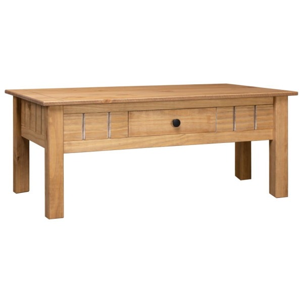 Stolik kawowy Brąz Drewno sosnowe vidaXL 495384