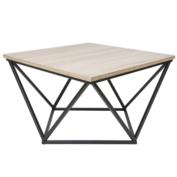 Stolik kawowy Curved 60 cm czarny ciemny 86807
