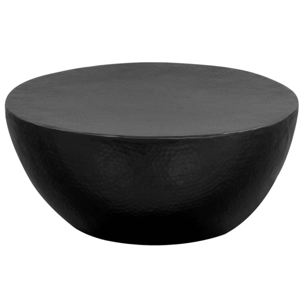 Stolik kawowy Czarny 70 x 30 cm Aluminium vidaXL 133659