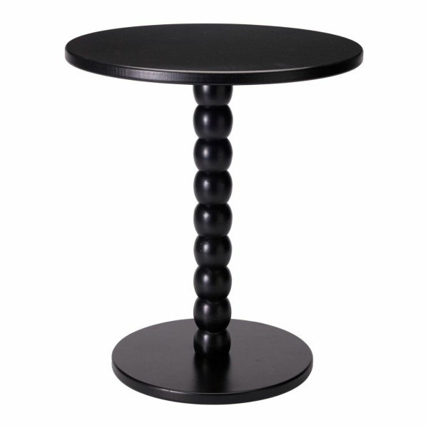 Stolik kawowy dekoracyjny czarny 35xh40 cm 994498