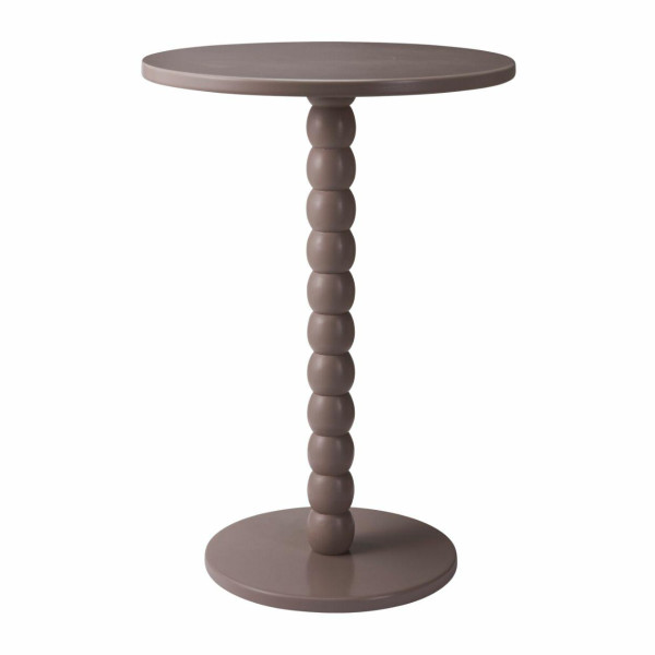 Stolik kawowy dekoracyjny taupe 35xh50 cm 994495