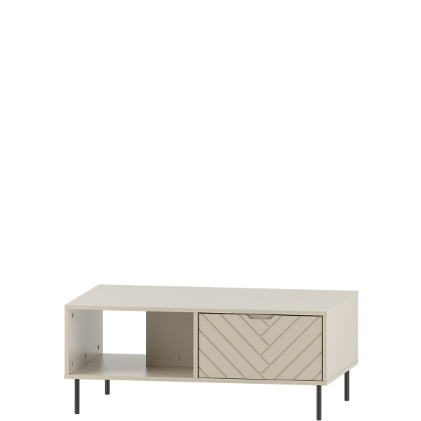 Stolik kawowy do salonu 104 cm MIVIO kaszmir 823427