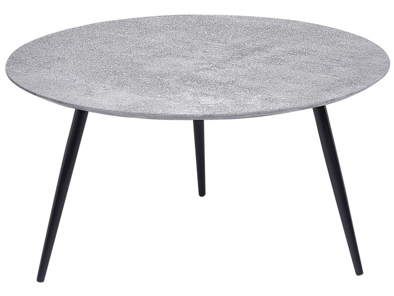Stolik kawowy efekt betonu czarny 63350