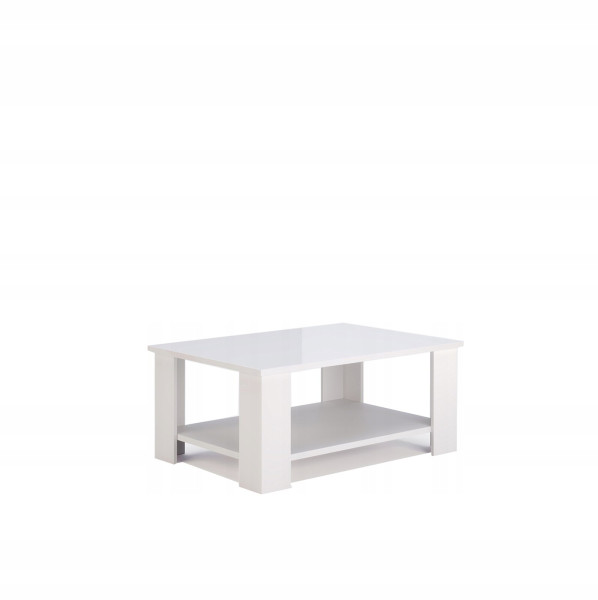 STOLIK KAWOWY Flory 43x100x70cm biały płyta laminowana 295097