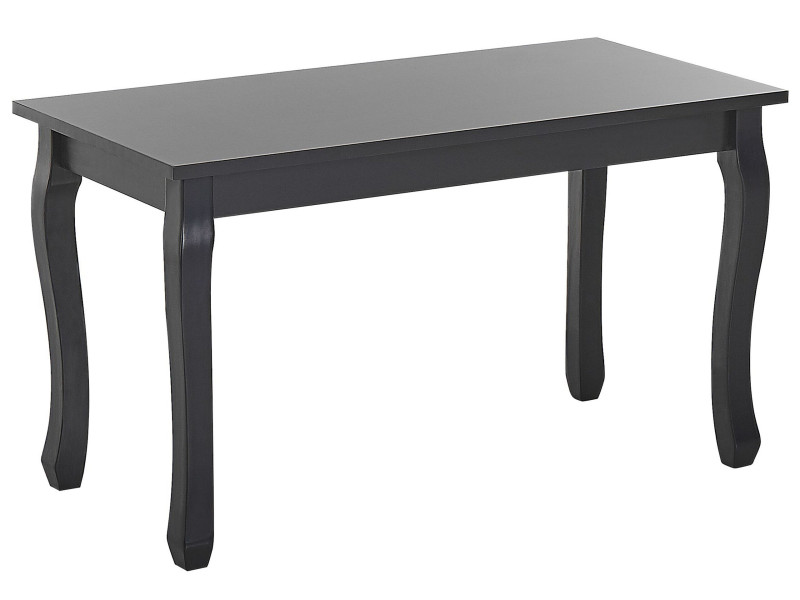 Stolik kawowy ława 80 x 40 cm czarny matowy 63238