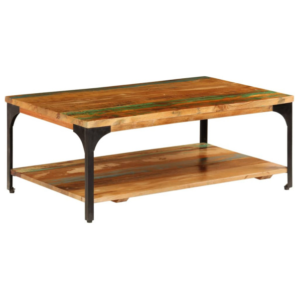 Stolik Kawowy Ława Stół 100x60x35 Półka Do Salonu Do Pokoju 729875