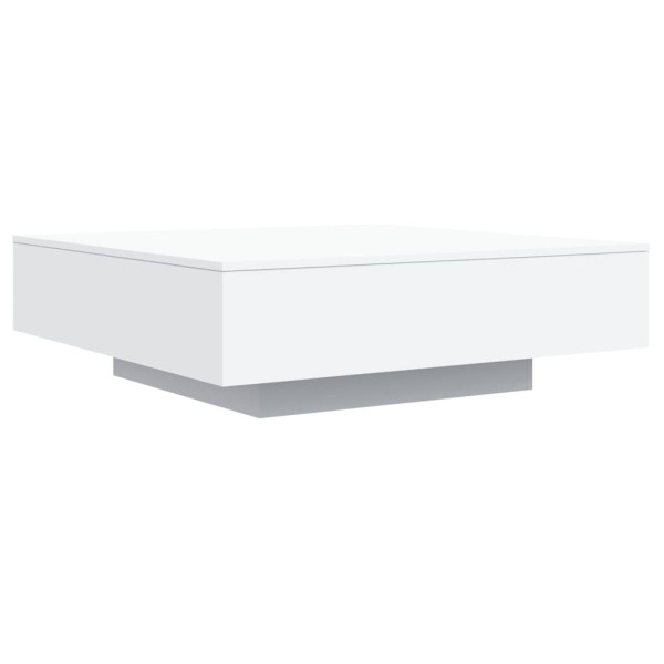 Stolik Kawowy Ława Stół Biały 100x100x31 Do Salonu Do Pokoju 730448
