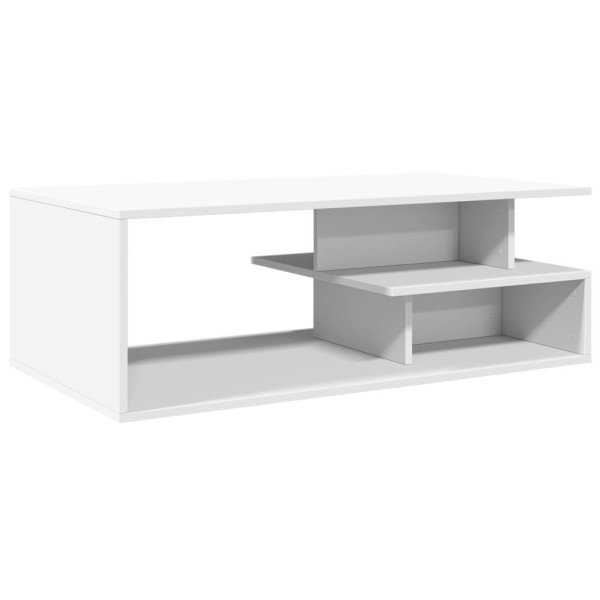 Stolik Kawowy Ława Stół Biały 102x55x35 Do Salonu Do Pokoju 731996