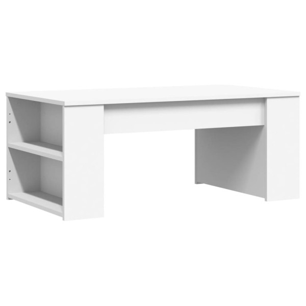 Stolik Kawowy Ława Stół Biały 102x55x42 Do Salonu Do Pokoju 731866