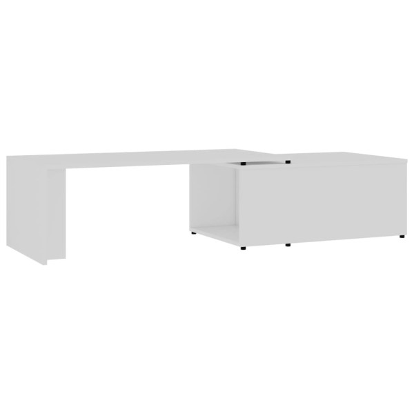 Stolik Kawowy Ława Stół Biały 150x50x35 Do Salonu Do Pokoju 732486