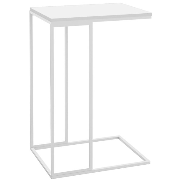Stolik Kawowy Ława Stół Biały 40x30x59 Do Salonu Do Pokoju 735742