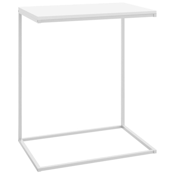 Stolik Kawowy Ława Stół Biały 55x35x66 Do Salonu Do Pokoju 735997
