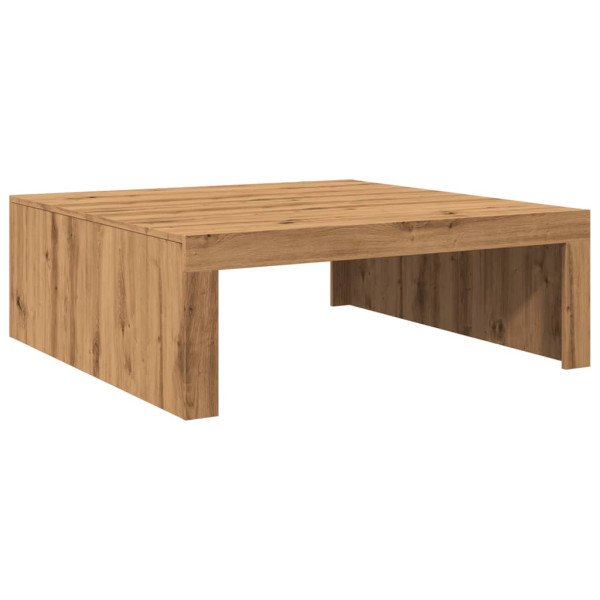 Stolik Kawowy Ława Stół Brązowy 100x100x35 Do Salonu Do Pokoju 735727