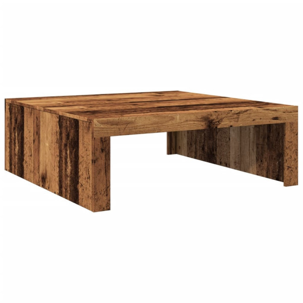 Stolik Kawowy Ława Stół Brązowy 100x100x35 Do Salonu Do Pokoju 736392