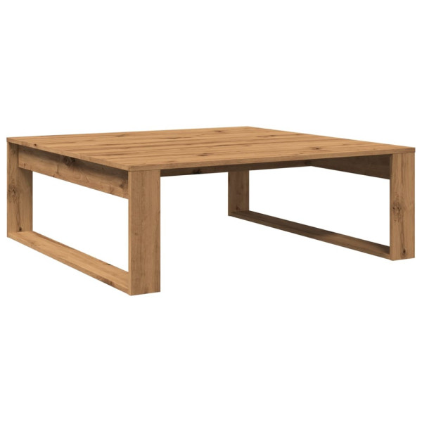 Stolik Kawowy Ława Stół Brązowy 100x100x35 Do Salonu Do Pokoju 735464